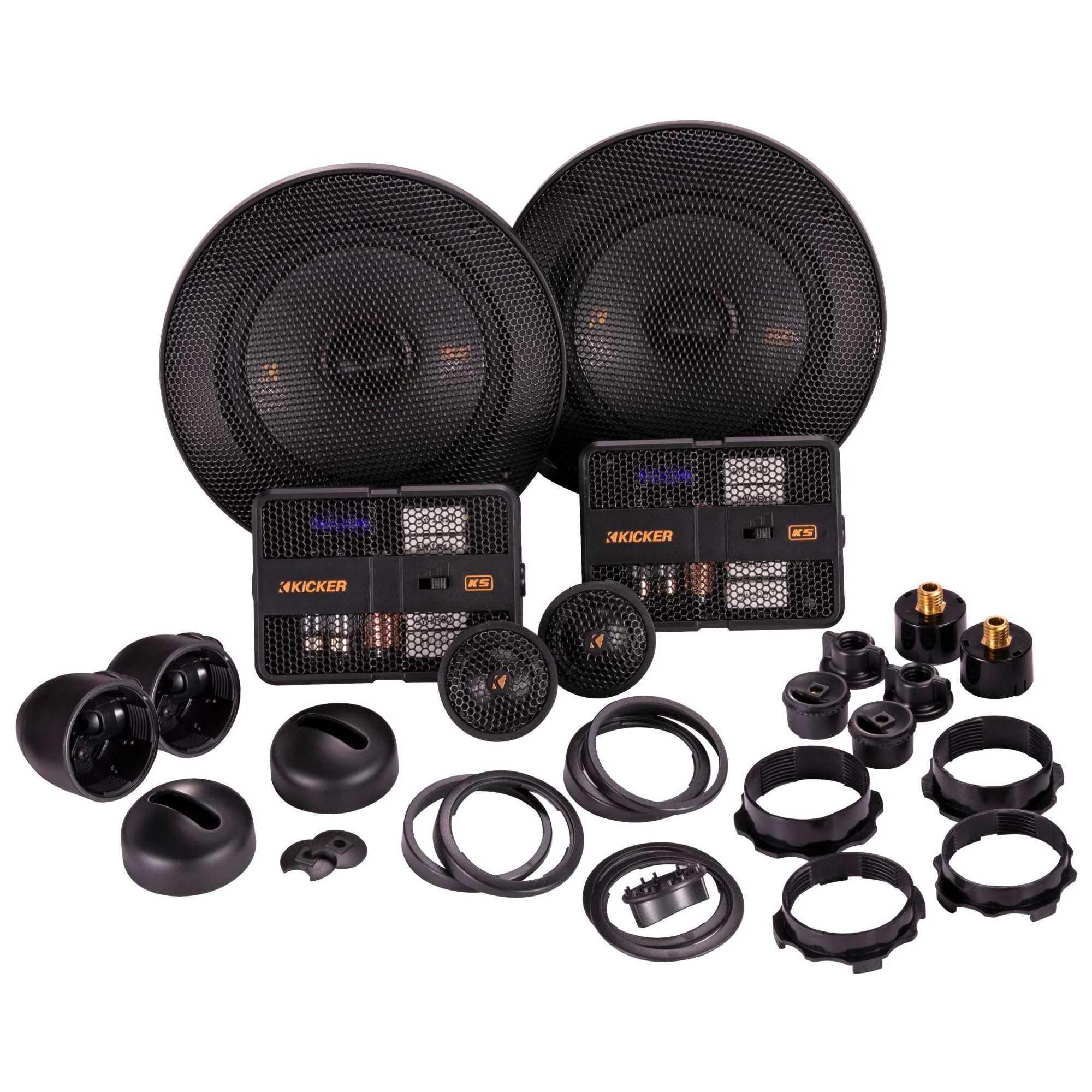KICKER Sistema de componentes 51KSS504 KS-Series de 13,3 cm com